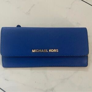 Michael Kors Royal Blue Wallet